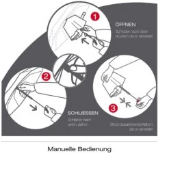 Knirps T.010 S Manual - Regenschirm -Deuter Verkäufe 2025 9530104020 b4