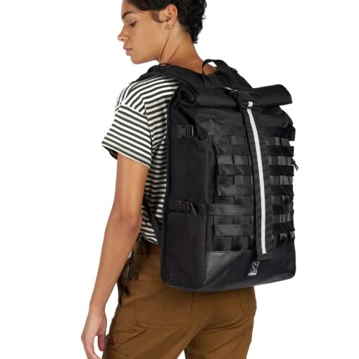 Chrome Barrage Cargo Rolltop 20 - Rucksack 51 Cm -Deuter Verkäufe 2025 Chrome Barrage Cargo Rolltop Rucksack mit Laptopfach 15 039 039 51 cm all black BG 163 ALLB 8