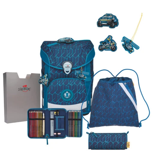 DerDieDas ErgoFlex Easy - Schulranzen Set 5tlg. 950 G -Deuter Verkäufe 2025 DerDieDas ErgoFlex Easy Schulranzen Set 5tlg 950 g Blue Speed 8509154 1