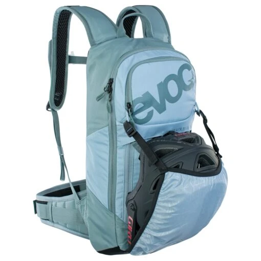 Evoc FR Lite Race 10L - Fahrradrucksack 51 Cm -Deuter Verkäufe 2025 Evoc FR Lite Race 10L Protektor Bike Rucksack M L 51 cm steel copen blue 0450726555 4