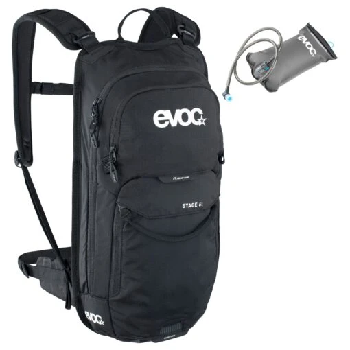 Evoc Stage 6 + 2 Bladder - Fahrradrucksack 44 Cm -Deuter Verkäufe 2025 Evoc Stage 6 2L Bladder Bike Rucksack 44 cm black 7016233101 2