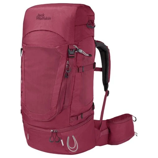 Jack Wolfskin Highland Trail W 50+5 - Trekkingrucksack 60L 67 Cm -Deuter Verkäufe 2025 Jack Wolfskin Highland Trail W 50 5 Trekkingrucksack 60L 67 cm sangria red 2010111 2198 1