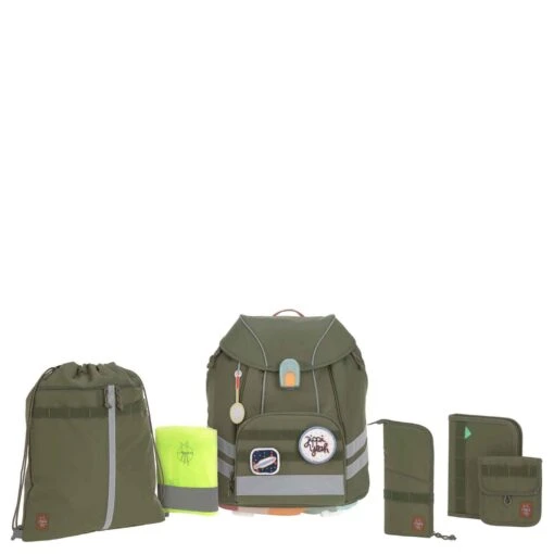 LÄSSIG School Set Flexy Unique - Schulranzen Set 7tlg. -Deuter Verkäufe 2025 L SSIG School Set Flexy Unique Schulranzen Set 7 tlg Olive 1205008582 1