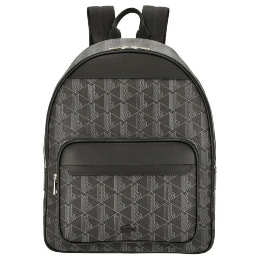 Lacoste The Blend - Rucksack Aus Canvas 40 Cm -Deuter Verkäufe 2025 Lacoste The Blend Laptoprucksack 40 cm allover monogram black NH3649LX H45 1