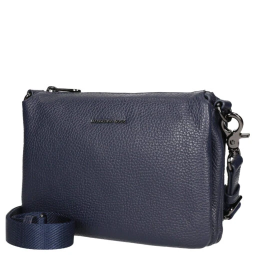 Mandarina Duck Mellow Leather Pochette - Abendtasche 23 Cm -Deuter Verkäufe 2025 Mandarina Duck Mellow Leather Pochette Abendtasche 23 cm dress blue FZT82 08Q 2