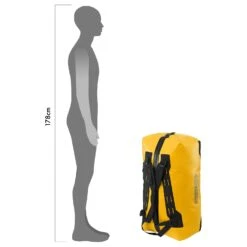 Ortlieb Duffle 110 - Reisetasche/ Rucksack 70 Cm -Deuter Verkäufe 2025 Ortlieb Reisetasche Rucksack 110 L 70 cm yellow black K1453 10