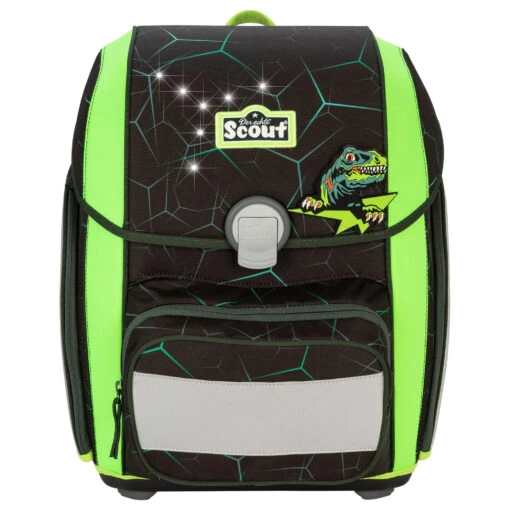 Scout Genius LED - Schulranzen Set 4tlg. -Deuter Verkäufe 2025 Scout Genius LED Schulranzen Set 4tlg Dino Hunter 76420409700 2