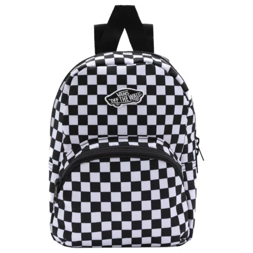 Vans Got This Mini - Rucksack 25 Cm -Deuter Verkäufe 2025 Vans Got This Mini Backpack black white checkerboard VN0A3Z7W56M1 1