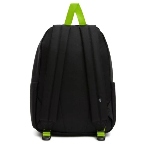 Vans New Skool - Rucksack 39 Cm -Deuter Verkäufe 2025 Vans New Skool Rucksack 39 cm black lime green VN000628CBK1001 2