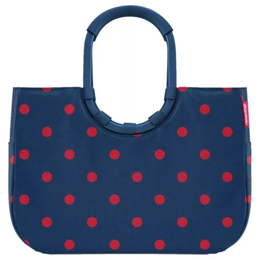 Reisenthel Shopping Loopshopper L - Einkaufstasche Mit Bügel 46 Cm -Deuter Verkäufe 2025 reisenthel shopping loopshopper L Einkaufstasche mit B gel 46 cm frame mixed dots red OR3076 1